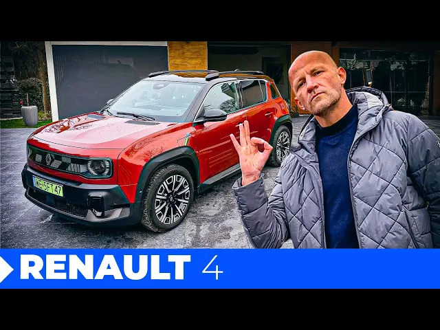 Renault 4 e-Tech, czyli boli mnie palec! (TEST PL/ENG 4K) | CaroSeria