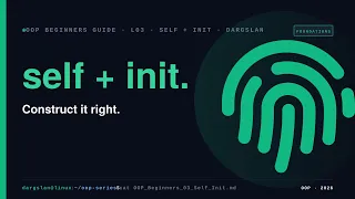Python self -