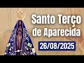 Download Lagu TERÇO DE APARECIDA HOJE - 26/08/2025 | MISTÉRIOS DOLOROSOS | SANTO TERÇO DE NOSSA SENHORA APARECIDA