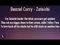 Denzel Curry, ​slowthai - Zatoichi (Lyrics) | Lifе is short like a dwarf f**k the world, intercoursе
