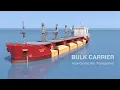 How a Bulk Carrier Works - Loading Cargo and Design Features
