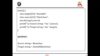C PROGRAMMING - STRINGS PART 4