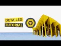 How to make the Little Island by Heatherwick Studio - Tutorial