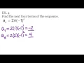 10 1 sequences series and sigma notation