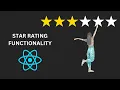 Star Rating Functionality Using React Js Technical Interview Questions Machine Round