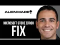Fix Alienware Command Center Error 0x803F8001 Step By Step Guide
