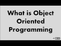 OOP Introduction in Sinhala