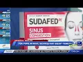 Leading decongestant does work says FDA - Medical Minute Idolina Peralez