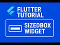 Flutter Tutorial 21 SizedBox Widget