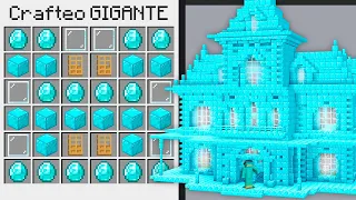 Hice CASAS GIGANTES MILLONARIAS en Minecraft!