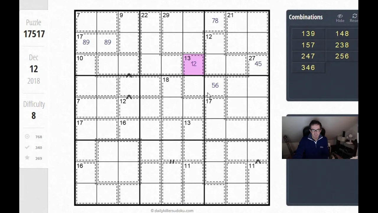 Killer Sudoku Masterclasses:  Get Better In Under 10 Minutes