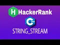 StringStream Hackerrank C Solution English Solution