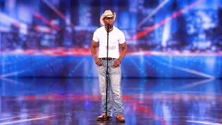 He Walked In Looking Like a Cowboy… Nobody Expected THAT Voice
