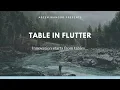 Table in Flutter Using Table in Flutter Table Data in Flutter aseemwangoo