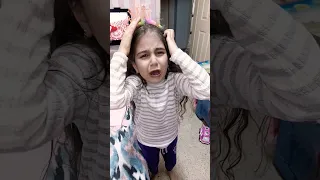 ذهب جرحت بطن بابا زعلت كتير ياحرام مقلبناها Dahab Almas Family 