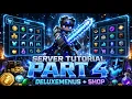 Minecraft Server Tutorial PART 4 DeluxeMenus Shop Setup Complete Guide