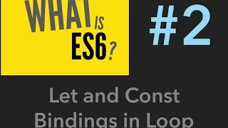 - What is ES6 Javsacript