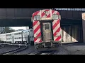 The Complete Metra Evening Rush Hour On The Alternate Schedule At Canal Street On September 4 2020