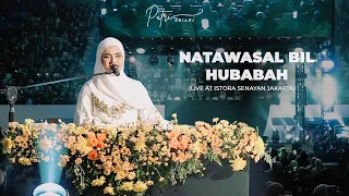 natawassal bil hubabah ustadzah halimah alaydrus putri ariani cover live at istora senayan 