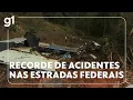 Lagu Bom Dia Brasil: Acidentes e mortes vem batendo recorde nas estradas federais