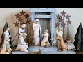 Start Your Willow Tree Nativity Collection Starter Figurines Star Backdrop Review