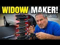 DIY Dangerous Job Using a Strut Spring Compressor Safely OEM MacPherson 57036 Spring Compressor