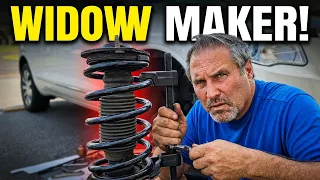 DIY Dangerous Job Using a Strut Spring Compressor Safely OEM MacPherson 57036 Spring Compressor