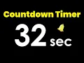 32 second Countdown Timer with Alarm