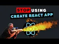 Why I don t use Create React App
