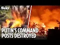 Ukraine OBLITERATES multiple Russian army command posts in Donetsk after massive missile operation