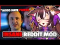 Banned Reddit Mod DELUSIONAL Crash Out