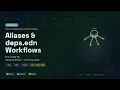 Clojure Aliases and deps edn Workflows dev test run and Stacking Episode 24