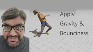 Adding Gravity and bounce to the ball - Game Physics in Unity