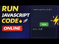 Run JavaScript Code Online Mini Code Editor