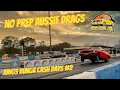 Wheelstands at Aussie No Prep Cash Days Drag Racing - Warwick Dragway