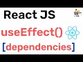 ReactJs - UseEffect dependencies Hindi Coding Scenes