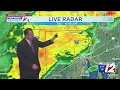 WPRI 12 Weather Forecast for 25 Rain some heavy this morning flooding possible