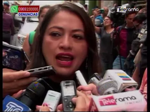 Rafael Correa rinde declaración en fiscalía del Guayas