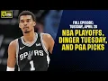 NBA Game 5 Predictions Dinger Tuesday Picks and Parlay PGA Dimers Sports Betting Podcast