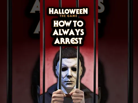 How To Always Arrest Michael Myers in Halloween: The Game #HalloweenTheGame #Gaming #Shorts