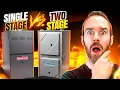 Single Stage Two Stage Furnace