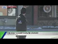 17-year-old dead after crashing into Knox County Courthouse