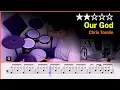 Download Lagu [Lv.05] Our God - Chris Tomlin (★★☆☆☆) Drum Cover with Sheet Music