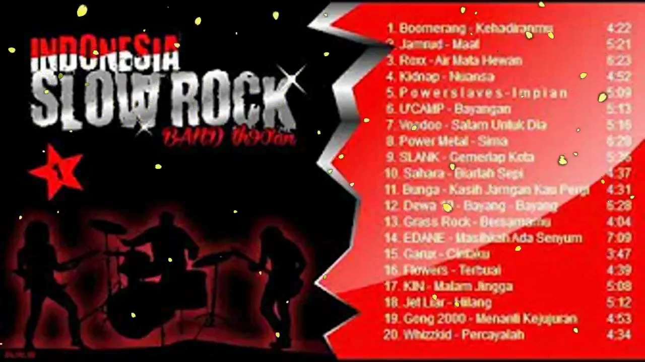 Indonesia band slow rock th90an Vol.1