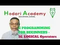 C Programming for Beginners - 16 Logical Operators