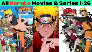 Naruto All Movies Series List All Naruto Movies Series in Hindi How to watch Naruto in Order
