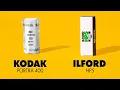 Download Lagu Kodak Portra the better Black \u0026 White film? vs. Ilford HP5