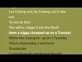 The Game & Skrillex - “El Chapo” (Lyrics)