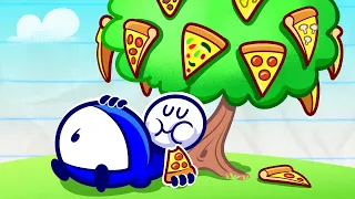 Pizza Party Of One | Pencilmation Cartoons!