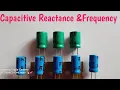 Capacitive Reactance Resistance and of Capacitor